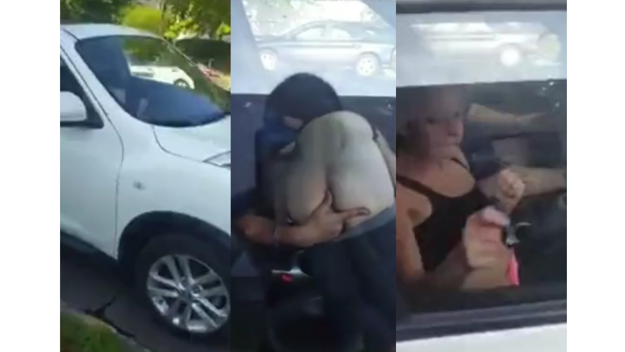 Caught sucking dick in car