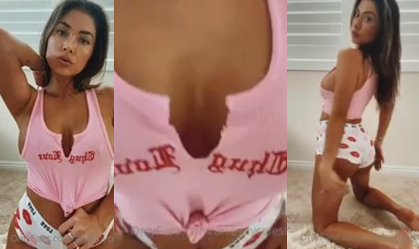 Arianny Celeste Nude Teasing In Purple Lingerie Video Leaked